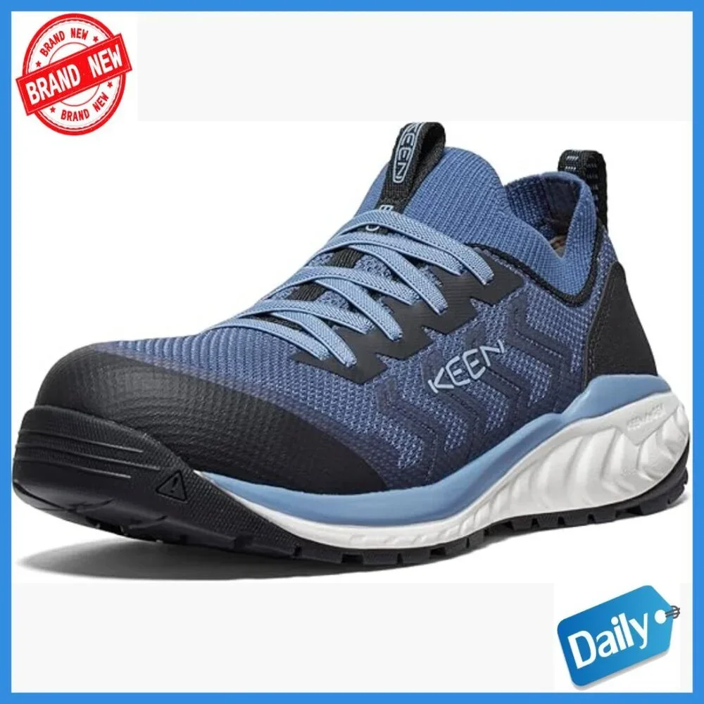 Women's Composite Toe Slip-On Work Sneakers, Low Top, Athletic Style